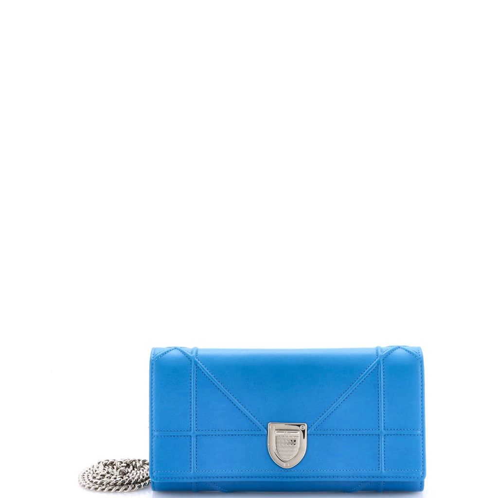 Diorama Croisiere Chain Wallet Lambskin