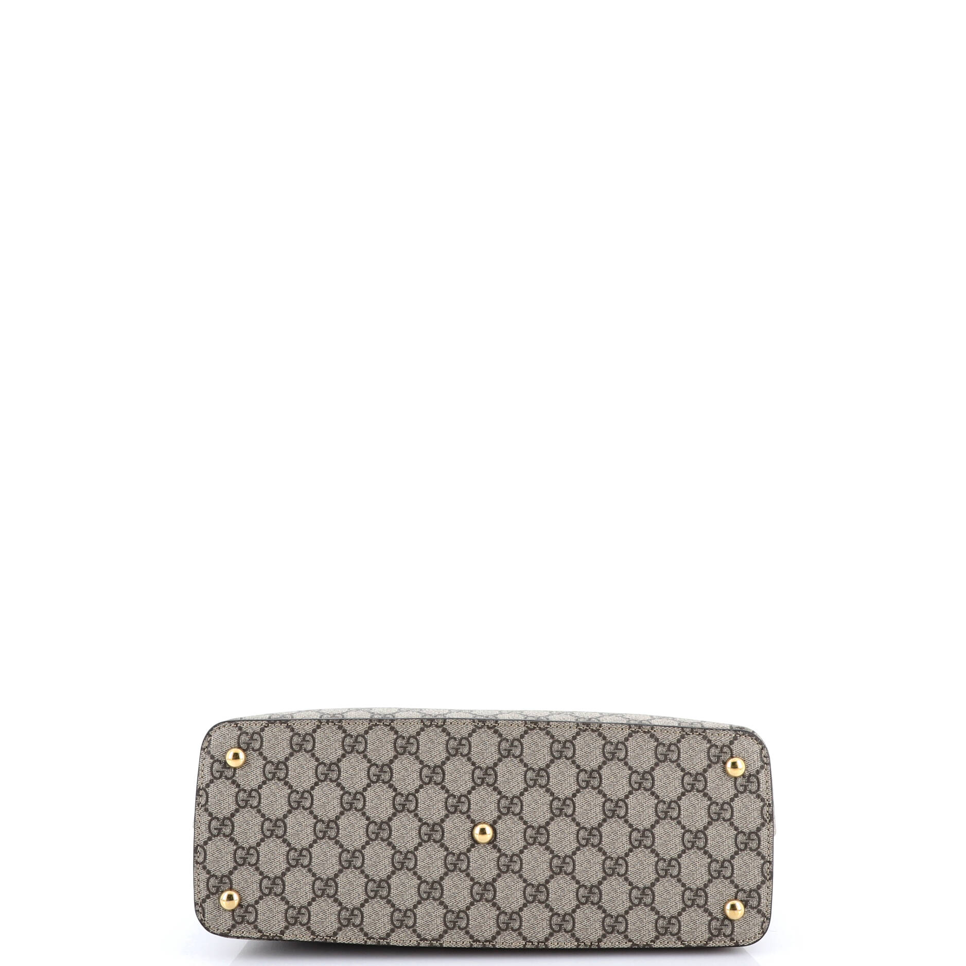 Linea A Convertible Tote GG Coated Canvas and Leather Small