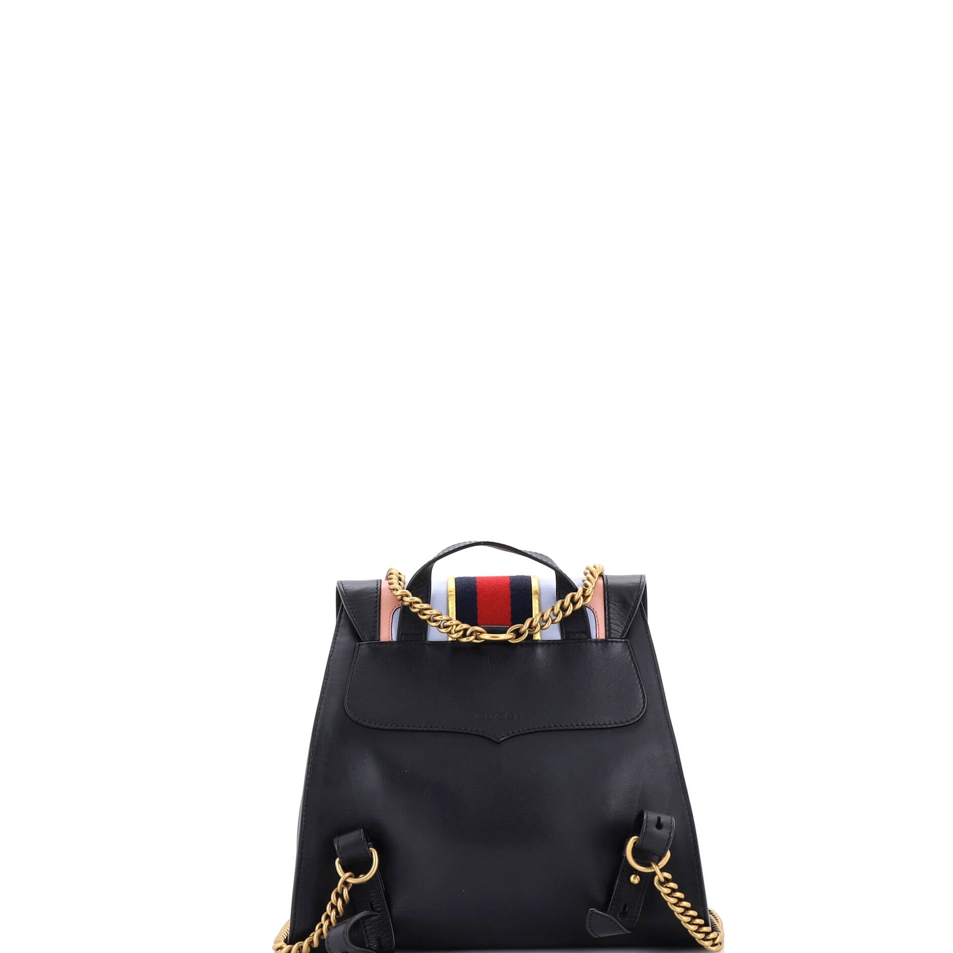 Web Heart GG Marmont Backpack Leather