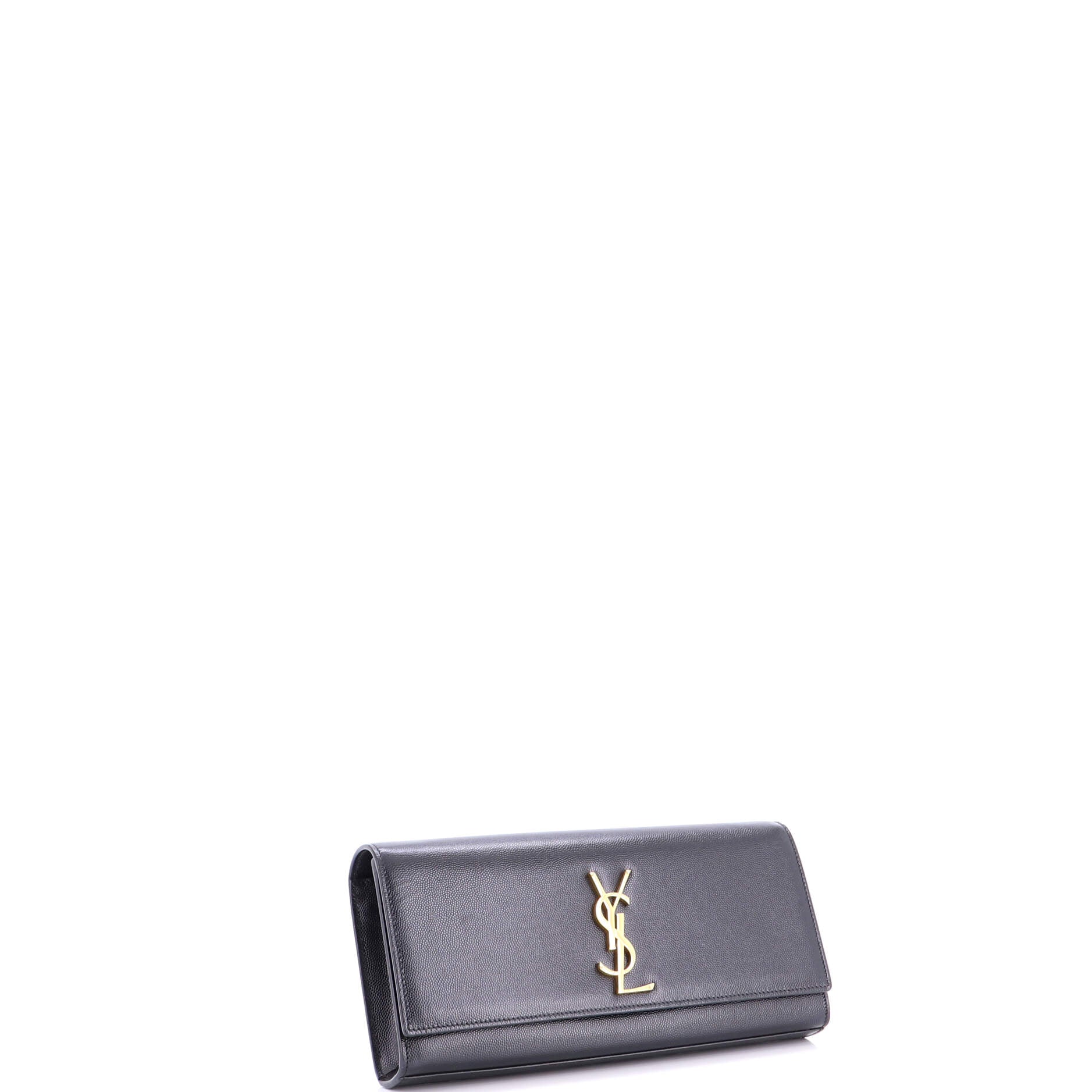 Classic Monogram Clutch Leather Long