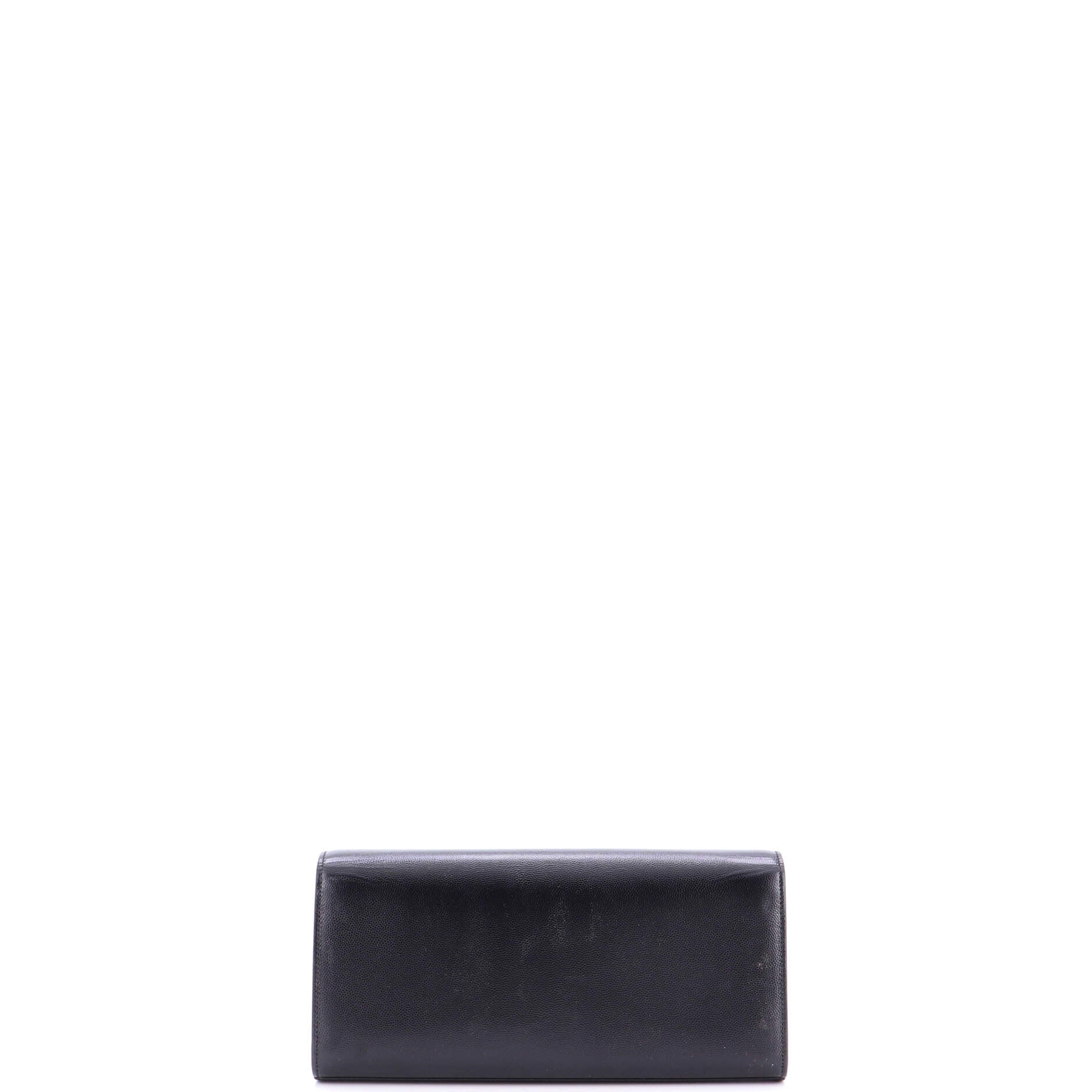 Classic Monogram Clutch Leather Long