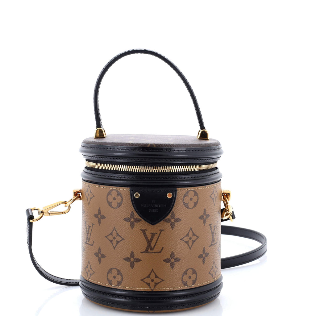 Cannes Handbag Reverse Monogram Canvas