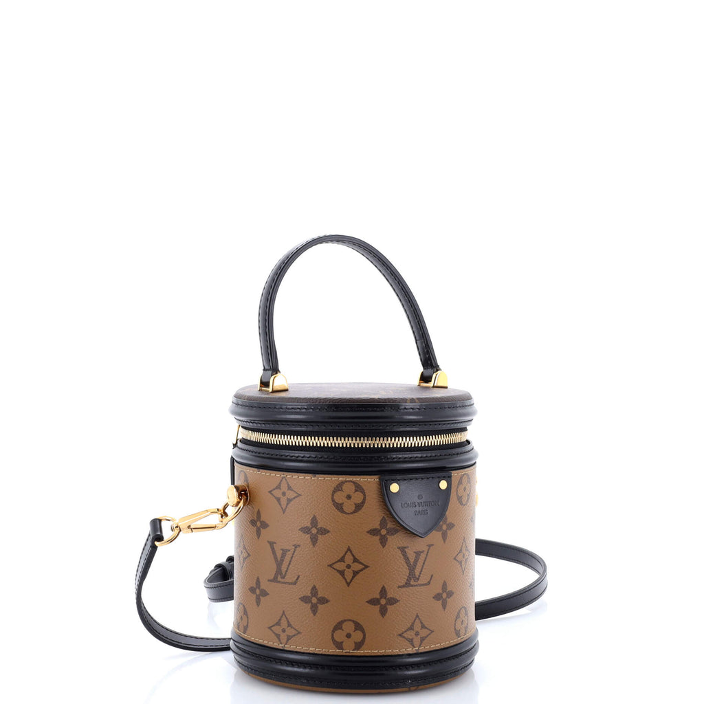 Cannes Handbag Reverse Monogram Canvas