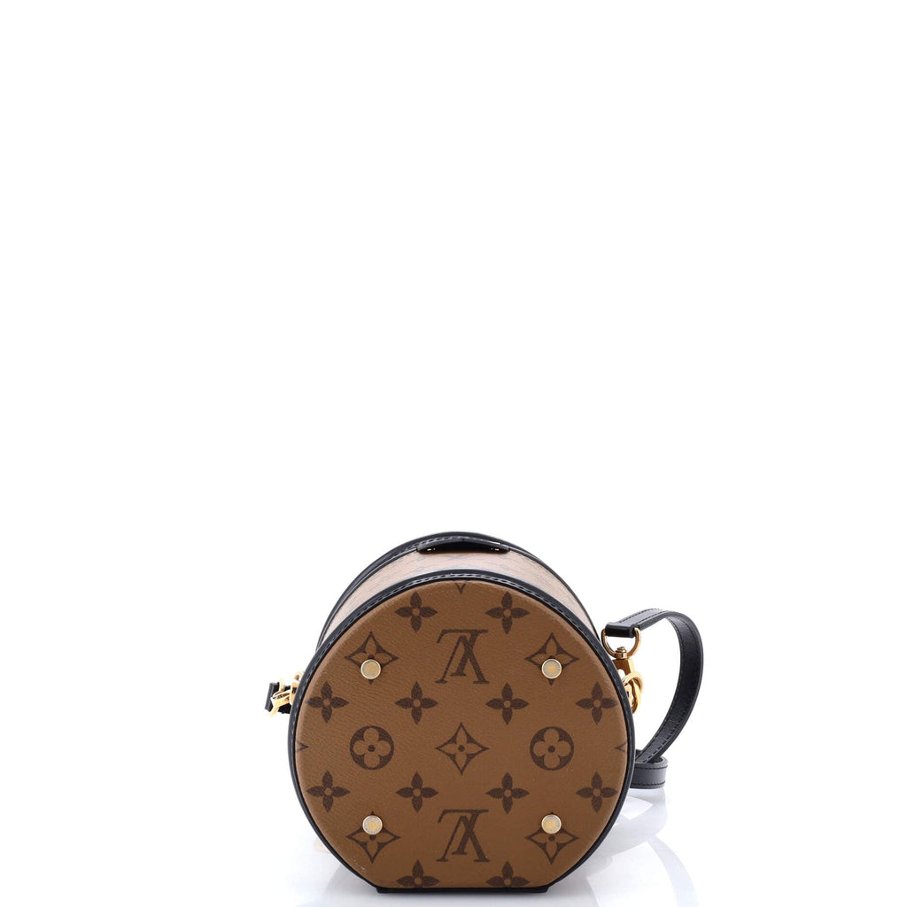 Cannes Handbag Reverse Monogram Canvas