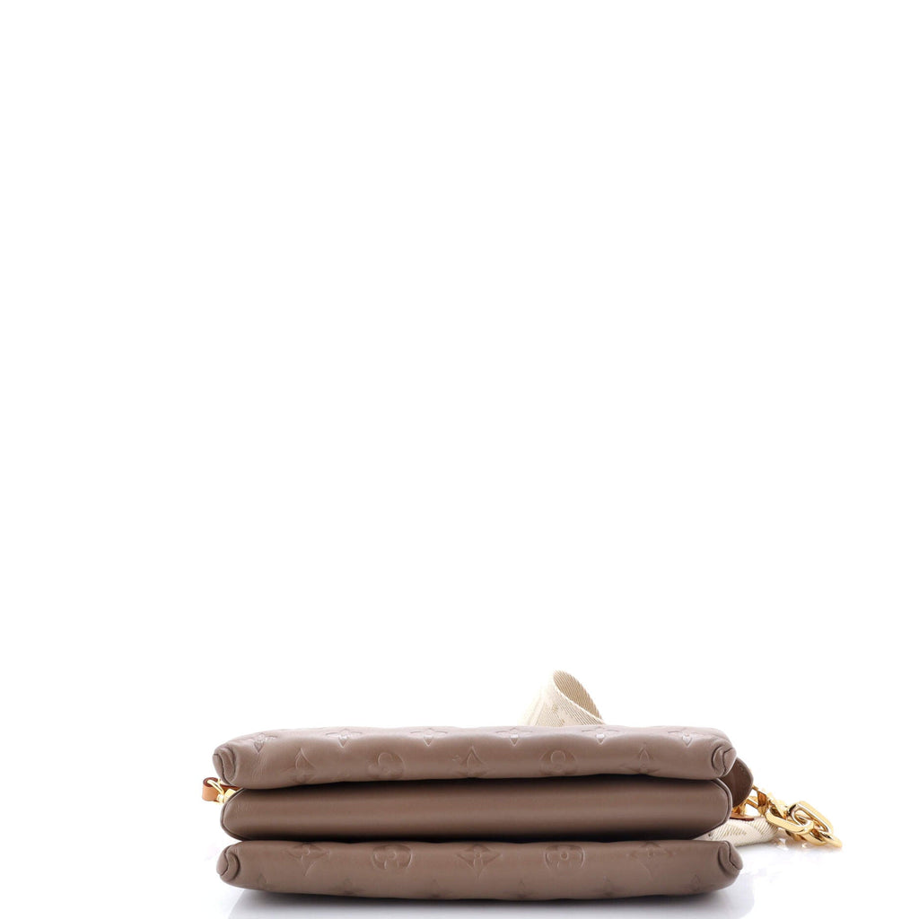 Coussin Bag Monogram Embossed Lambskin PM