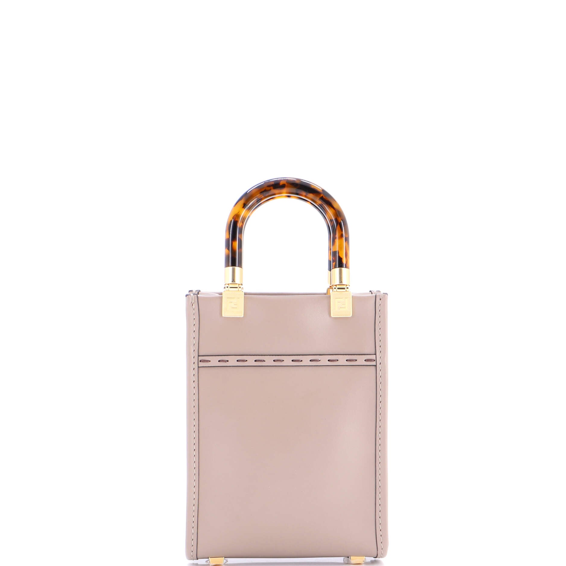 Sunshine Shopper Tote Leather Mini