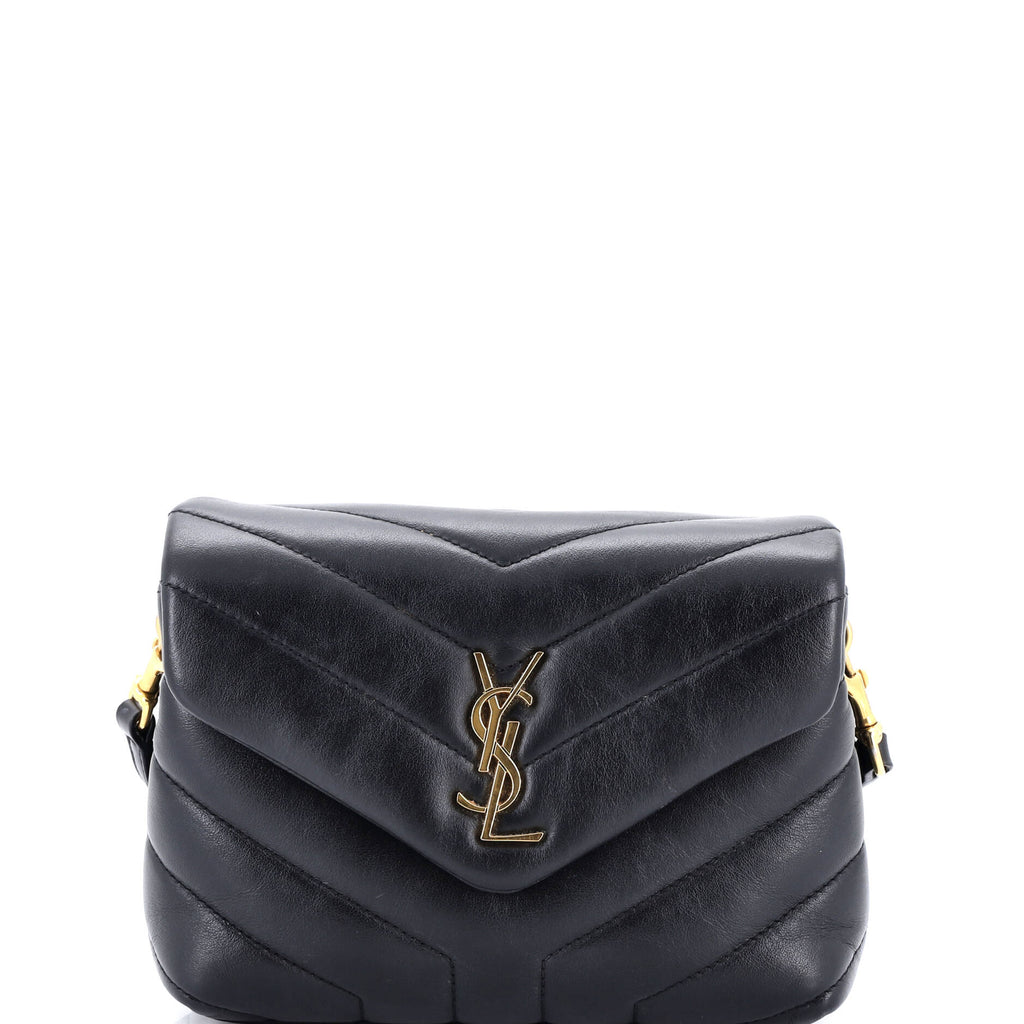 Loulou Shoulder Bag Matelasse Chevron Leather Toy