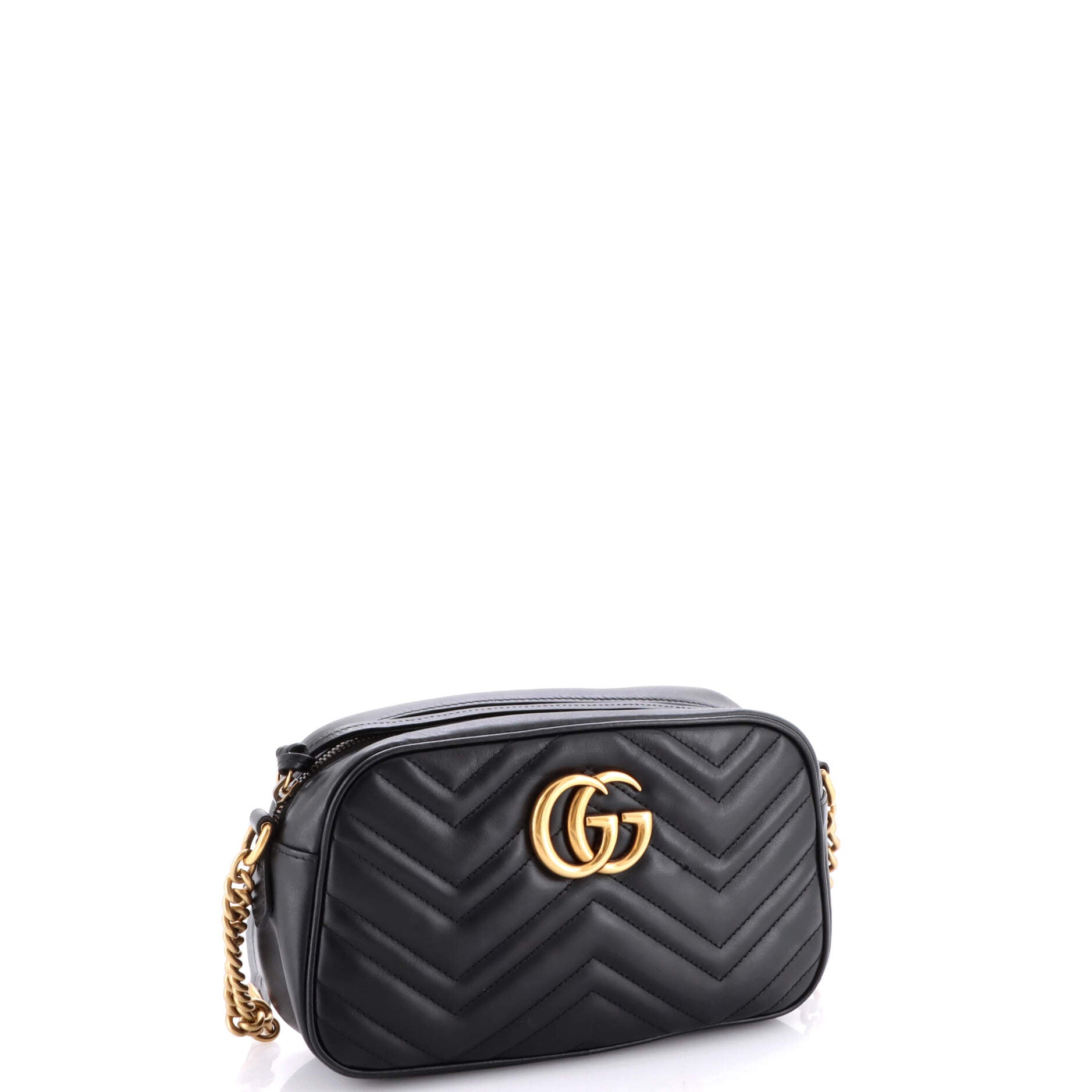 GG Marmont Shoulder Bag Matelasse Leather Small
