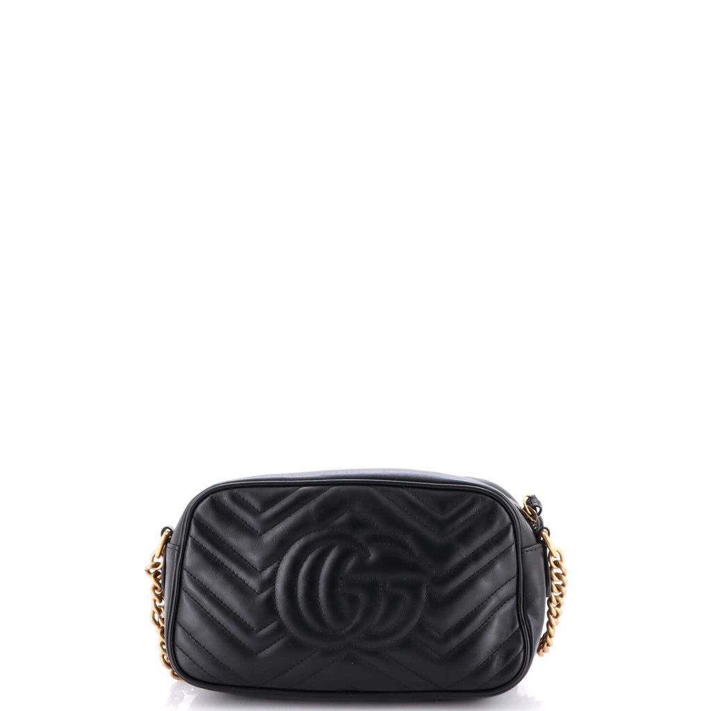 GG Marmont Shoulder Bag Matelasse Leather Small