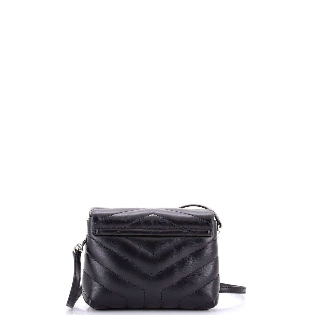 Loulou Shoulder Bag Matelasse Chevron Leather Toy