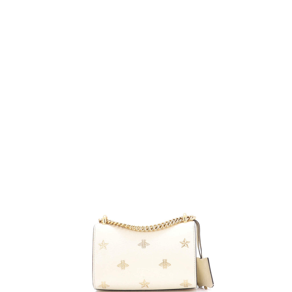 Padlock Shoulder Bag Printed Leather Small