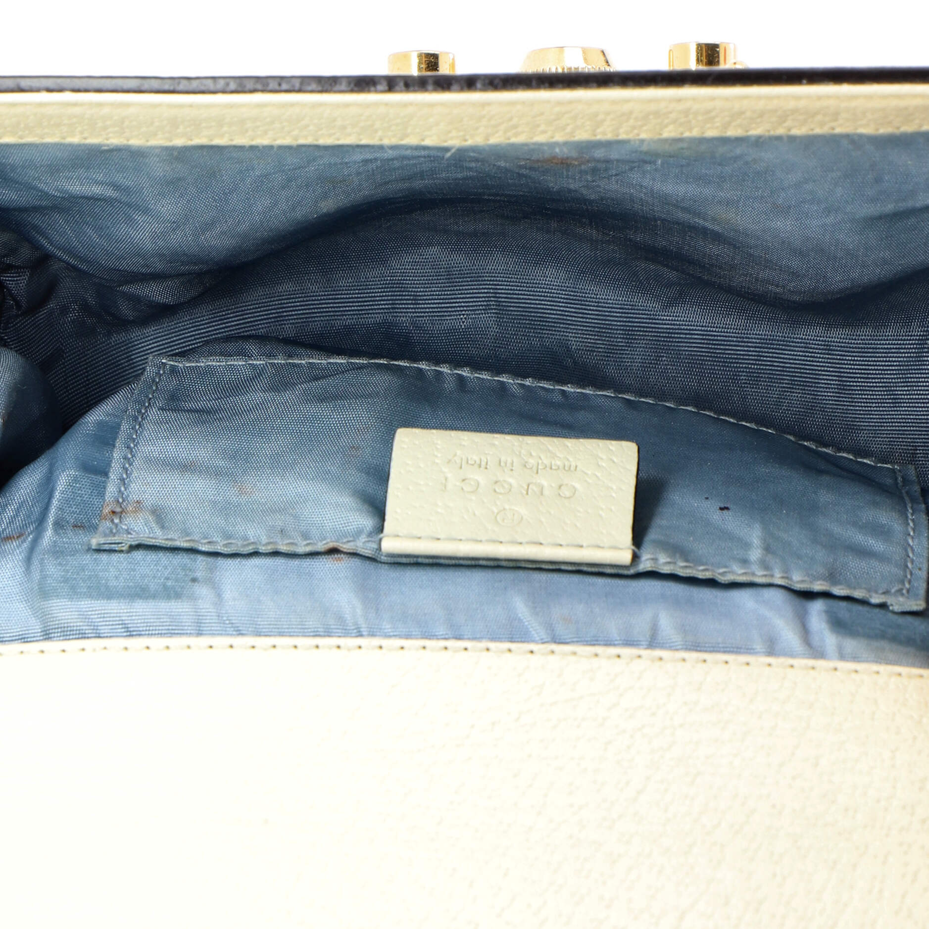 Padlock Shoulder Bag Printed Leather Small