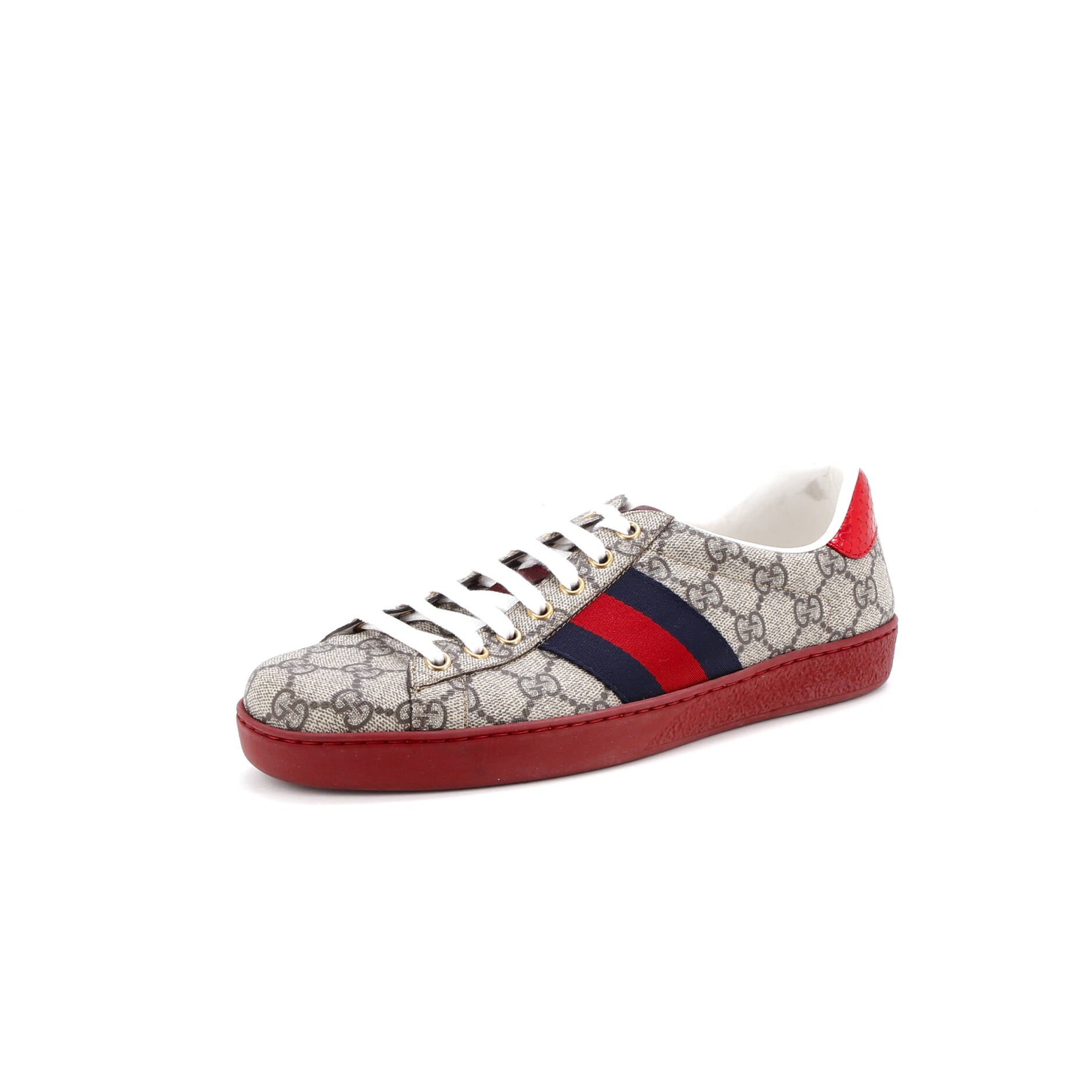 Ace Sneakers GG Coated Canvas