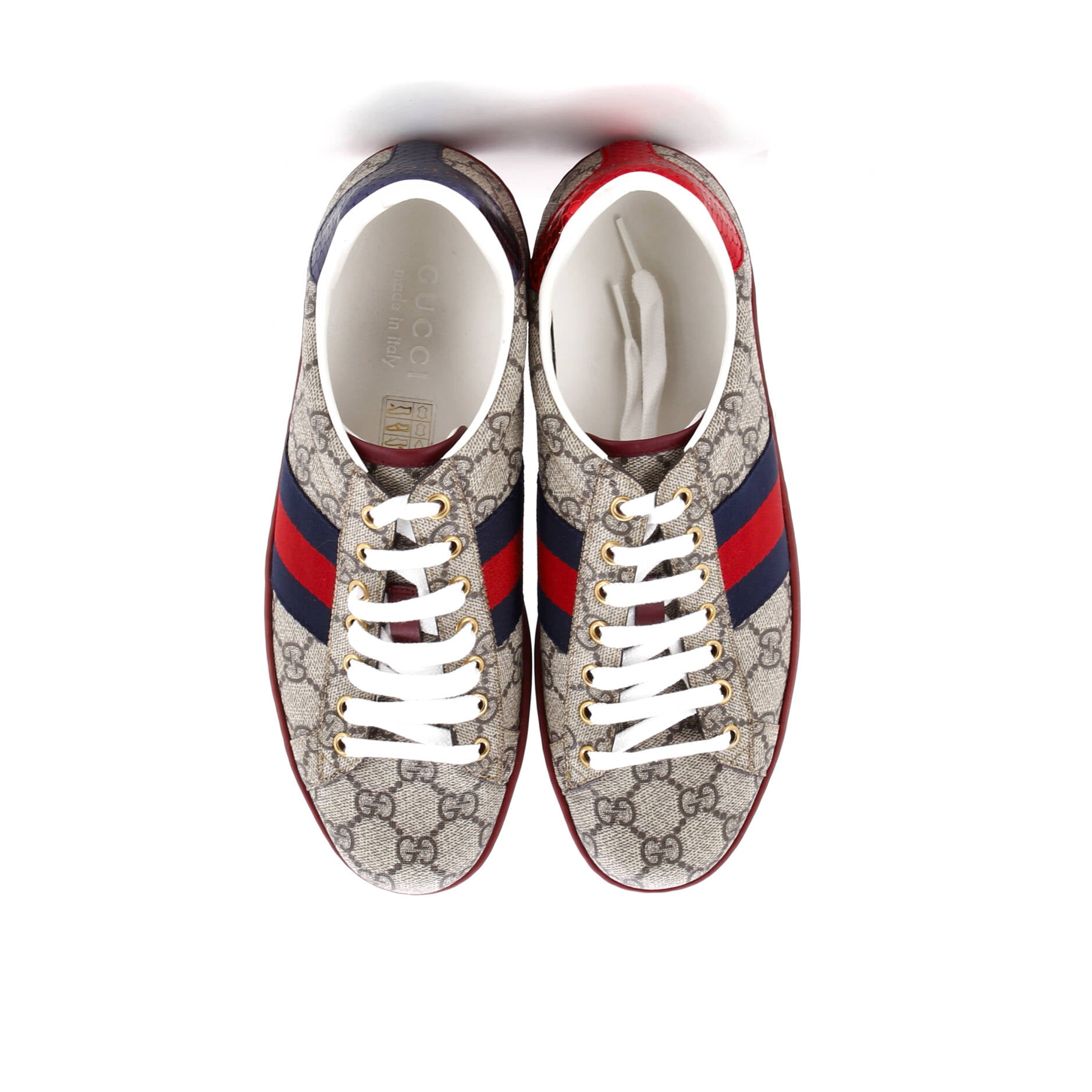 Ace Sneakers GG Coated Canvas