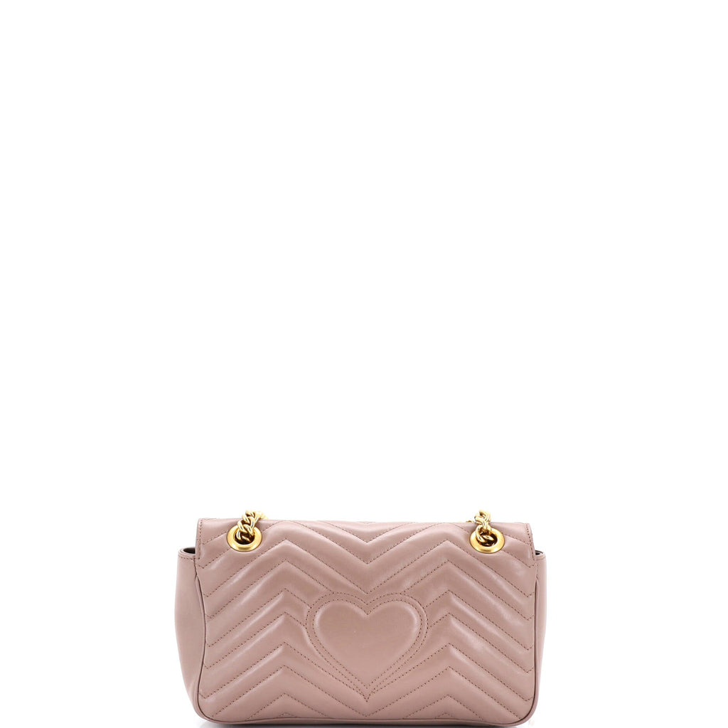 GG Marmont Flap Bag Matelasse Leather Small