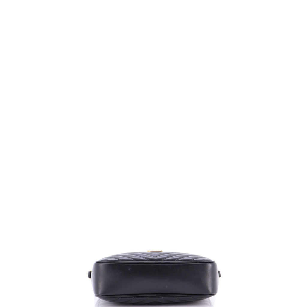 Lou Camera Bag Matelasse Chevron Leather Small