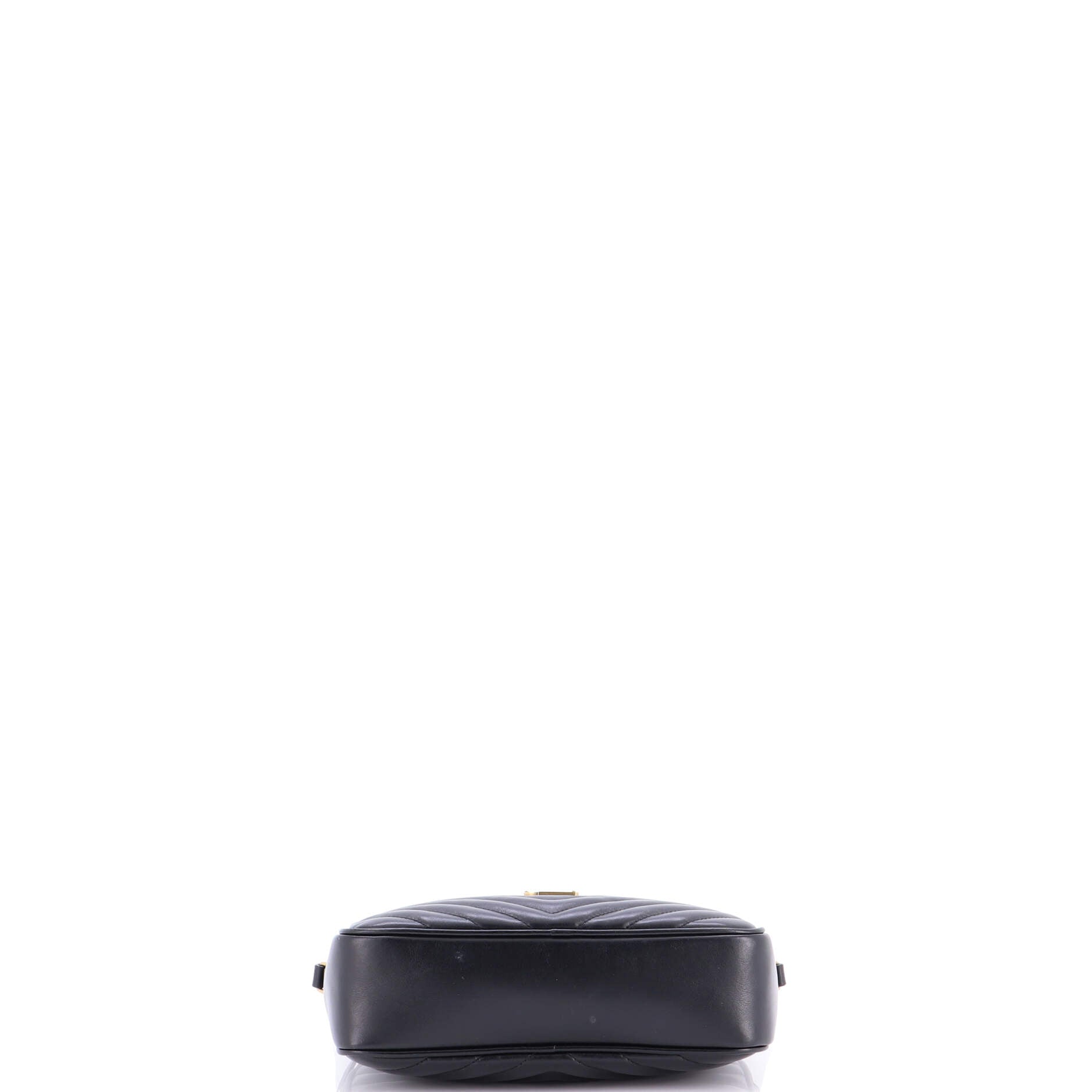 Lou Camera Bag Matelasse Chevron Leather Small