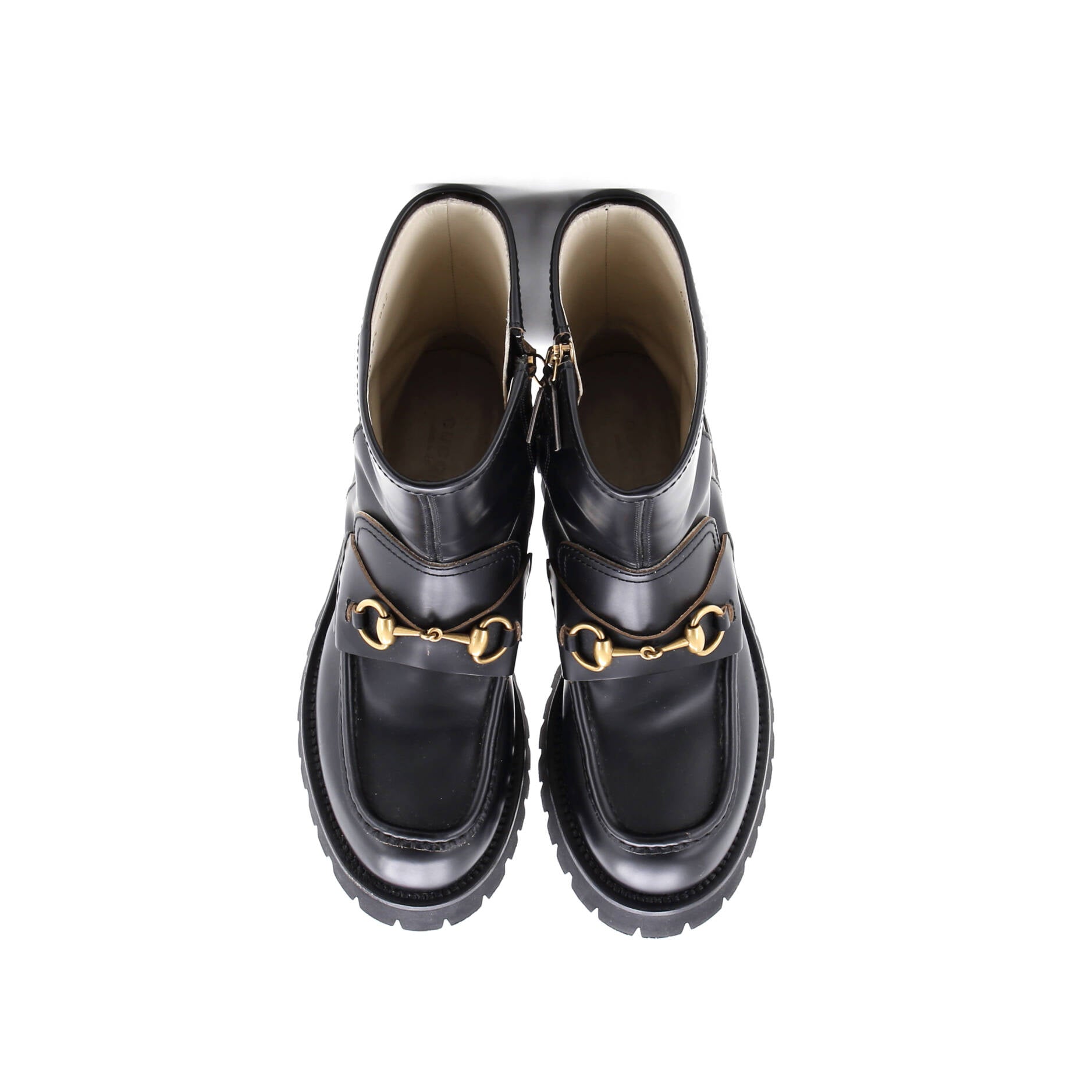 Women's Harald Horsebit Platform Ankle Boots Leather