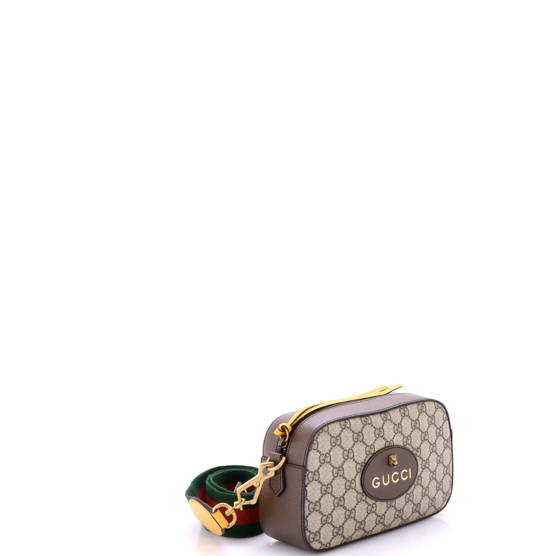 Neo Vintage Camera Messenger Bag GG Coated Canvas