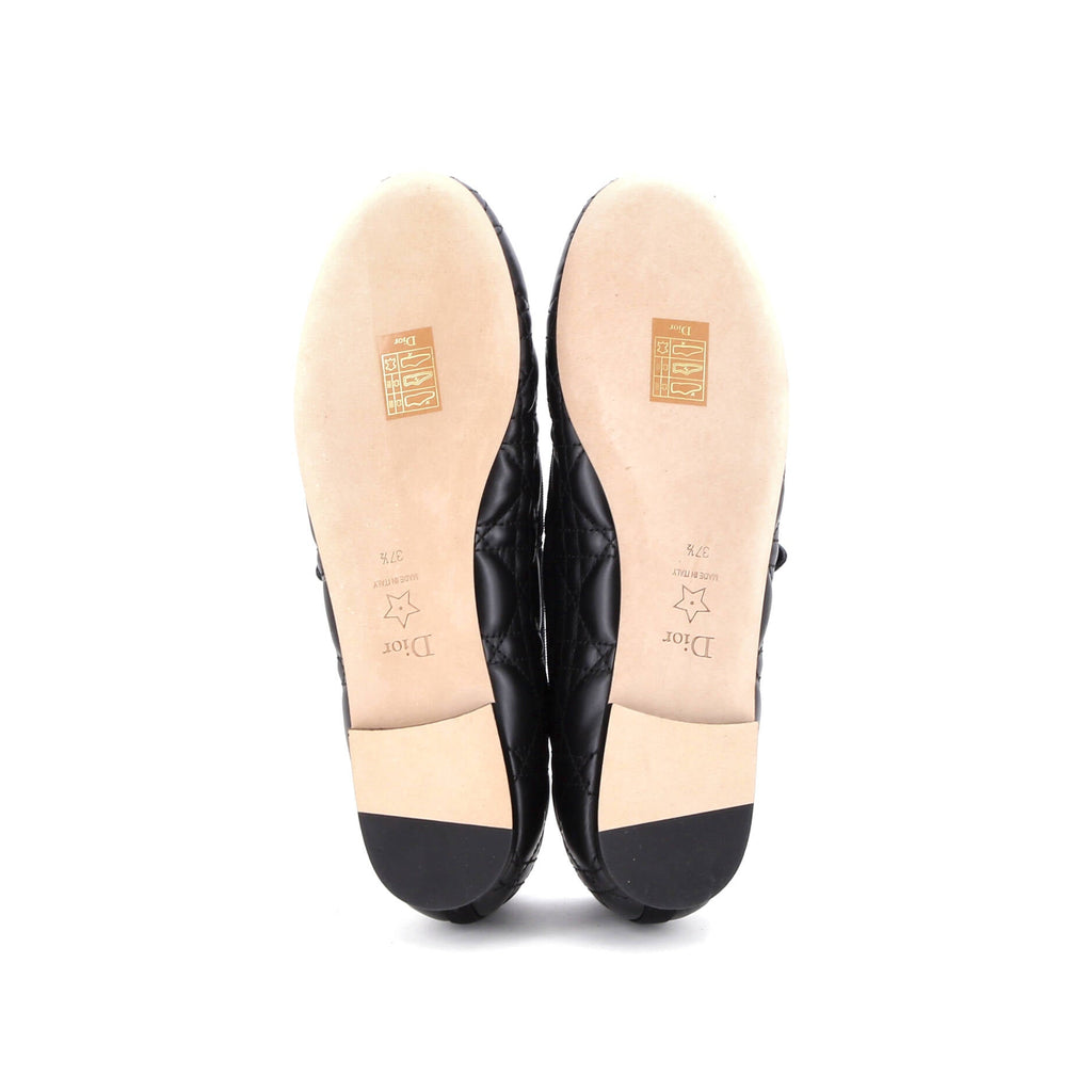 Women's Dior Ballet Flats Cannage Calfskin