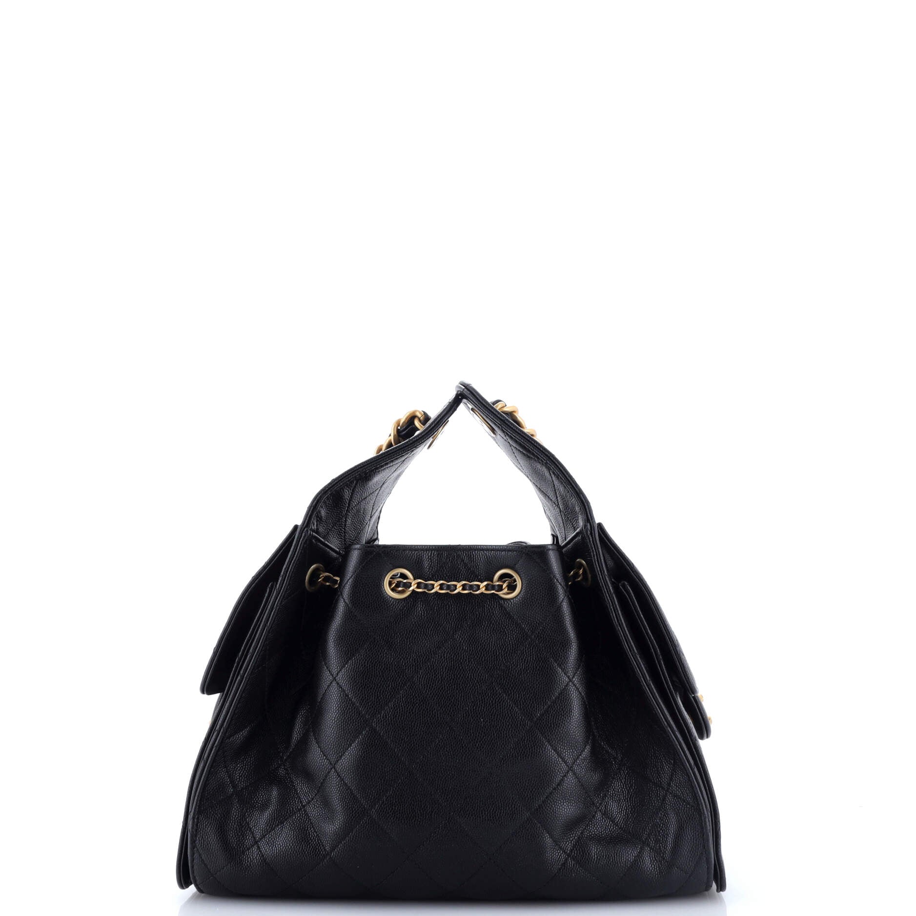 25 Hobo Bag Quilted Caviar Small