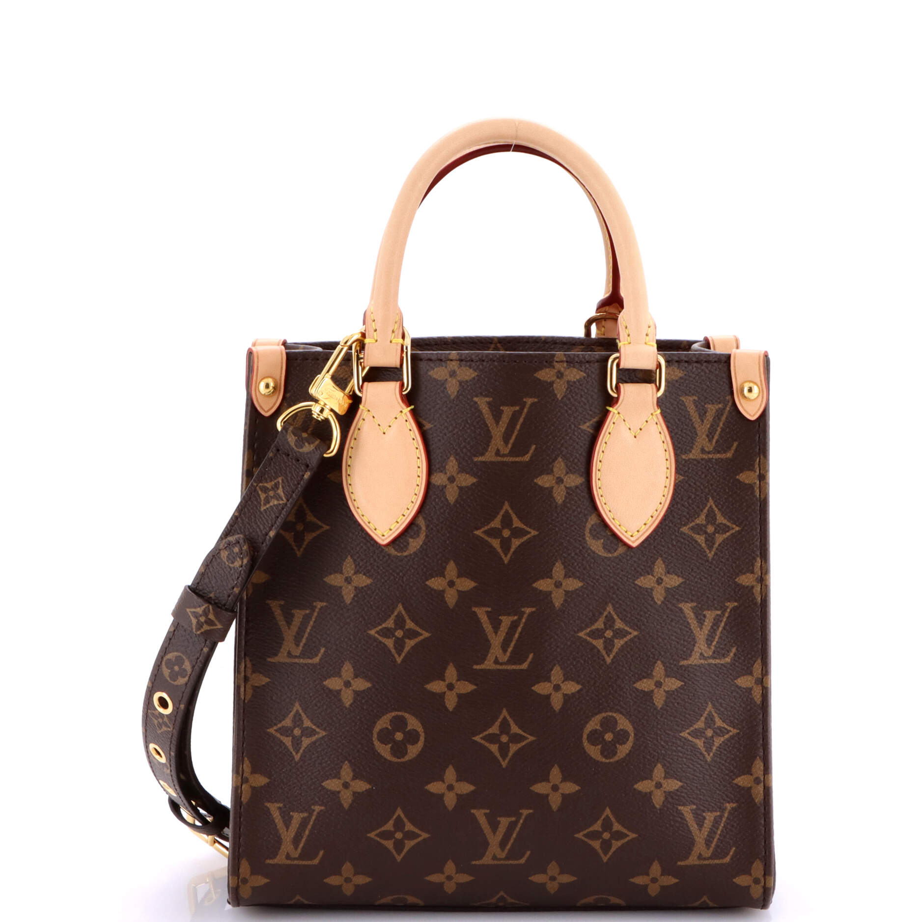 Sac Plat NM Bag Monogram Canvas BB