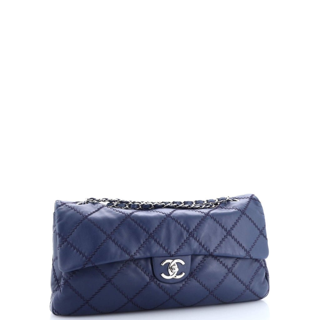 Ultimate Stitch Flap Bag Quilted Lambskin Large
