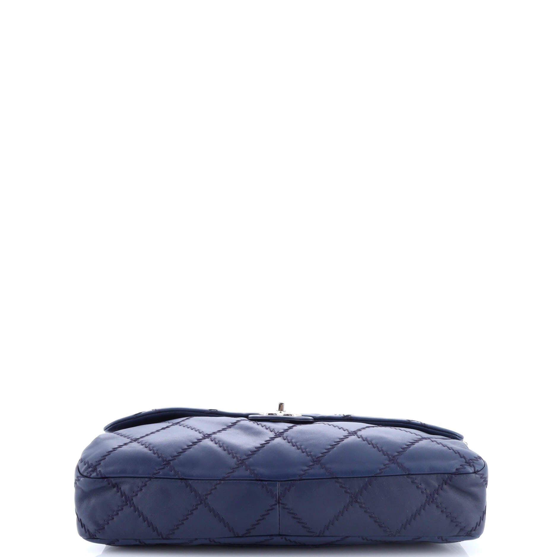Ultimate Stitch Flap Bag Quilted Lambskin Large