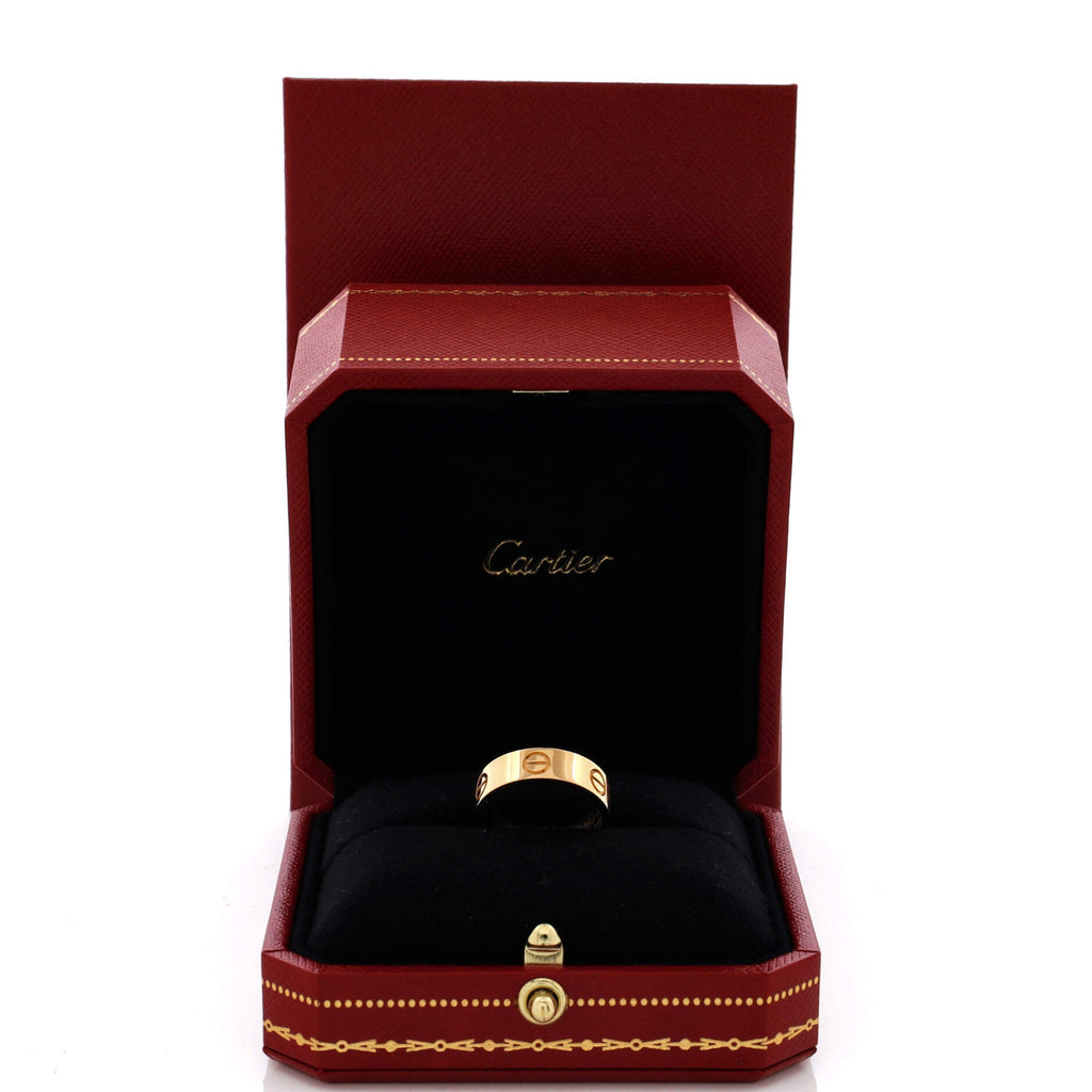 Love Band Ring 18K Yellow Gold