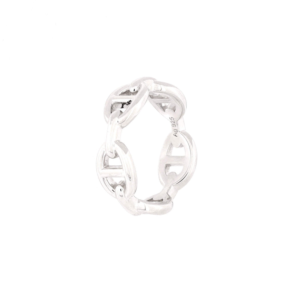 Chaine d'Ancre Enchainee Ring Sterling Silver Small