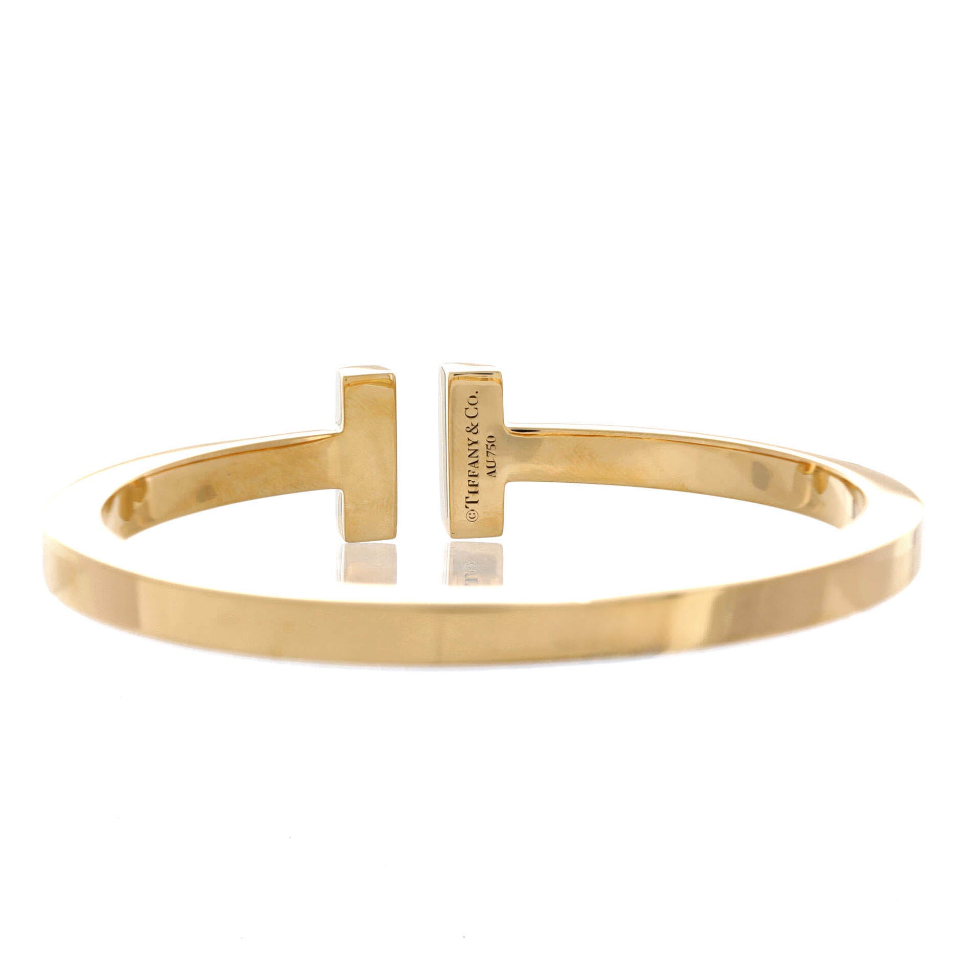 T Square Bracelet 18K Yellow Gold
