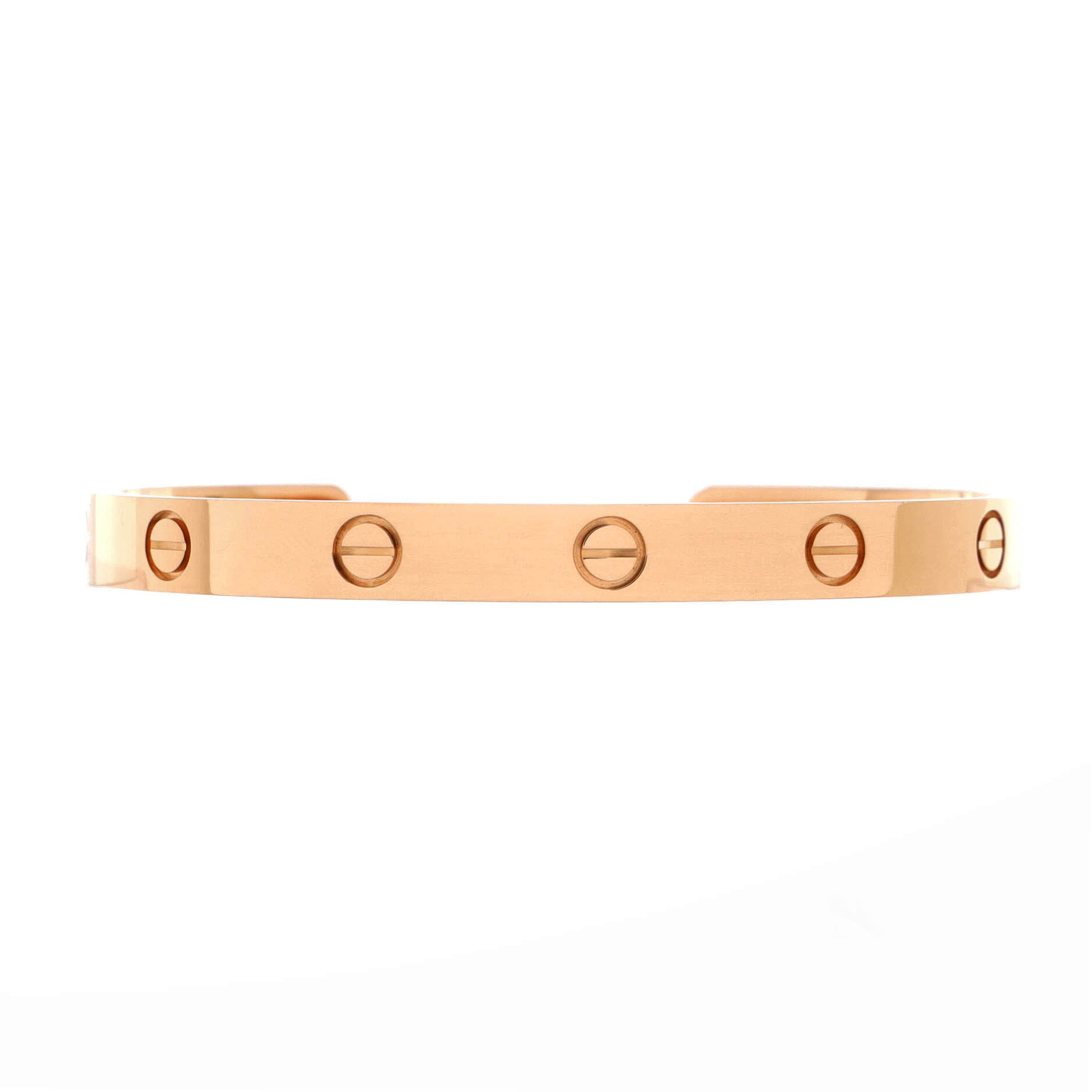 Love Cuff Bracelet 18K Rose Gold