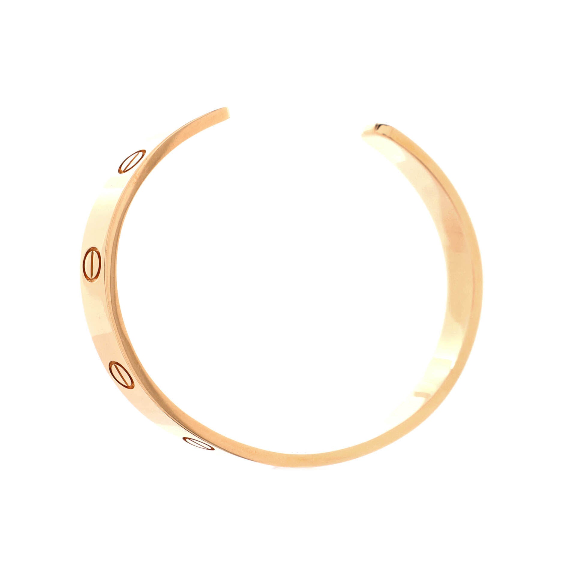 Love Cuff Bracelet 18K Rose Gold