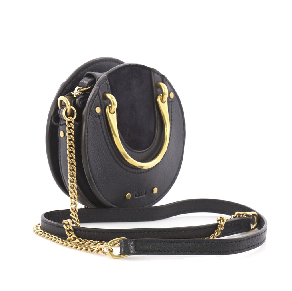 Pixie Bag Leather with Suede Mini
