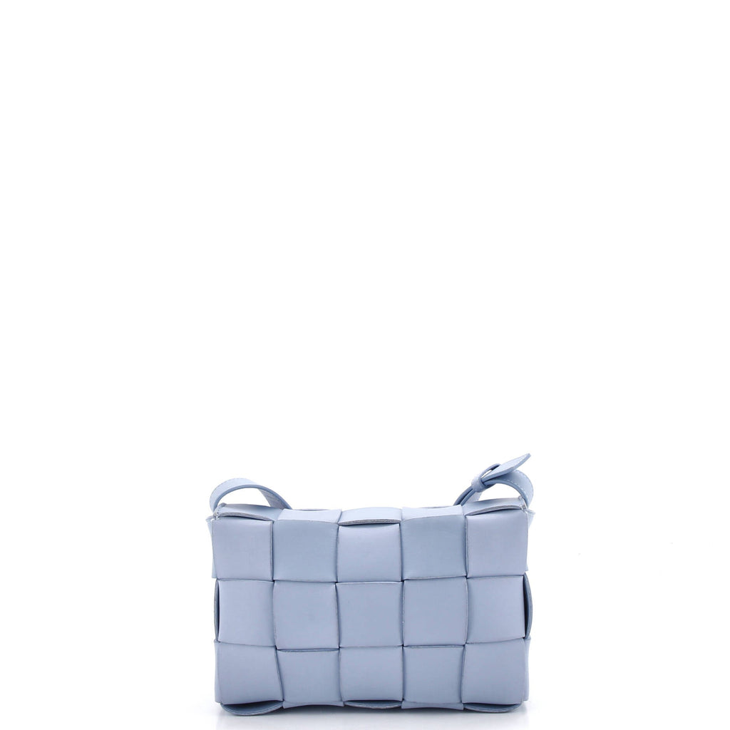 Cassette Crossbody Bag Maxi Intrecciato Leather