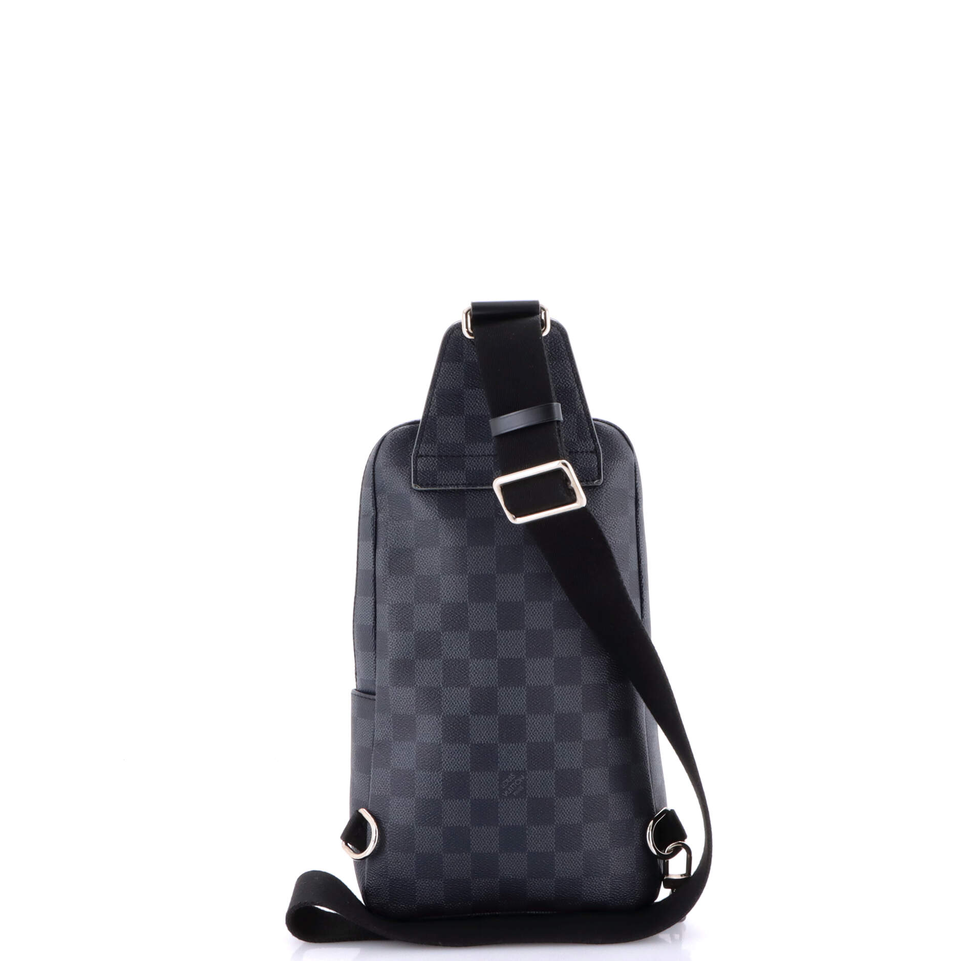Avenue Sling Bag Limited Edition Interlinked Logo Damier Graphite