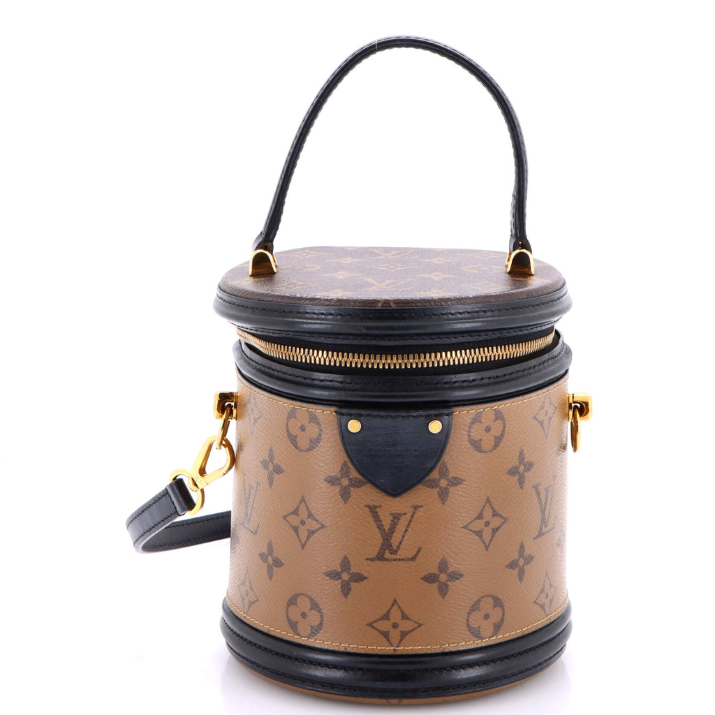 Cannes Handbag Reverse Monogram Canvas