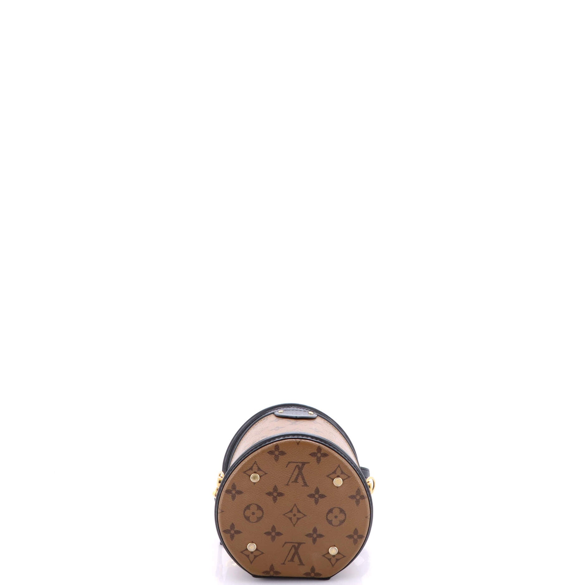 Cannes Handbag Reverse Monogram Canvas