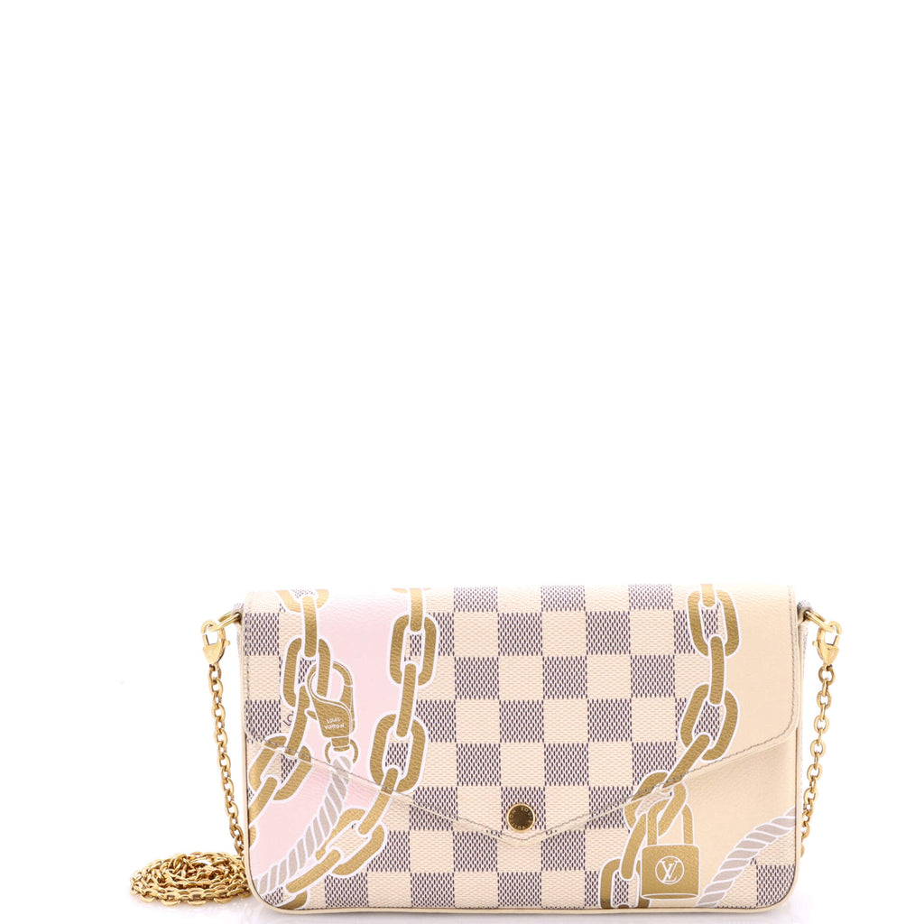 Felicie Pochette Limited Edition Nautical Damier