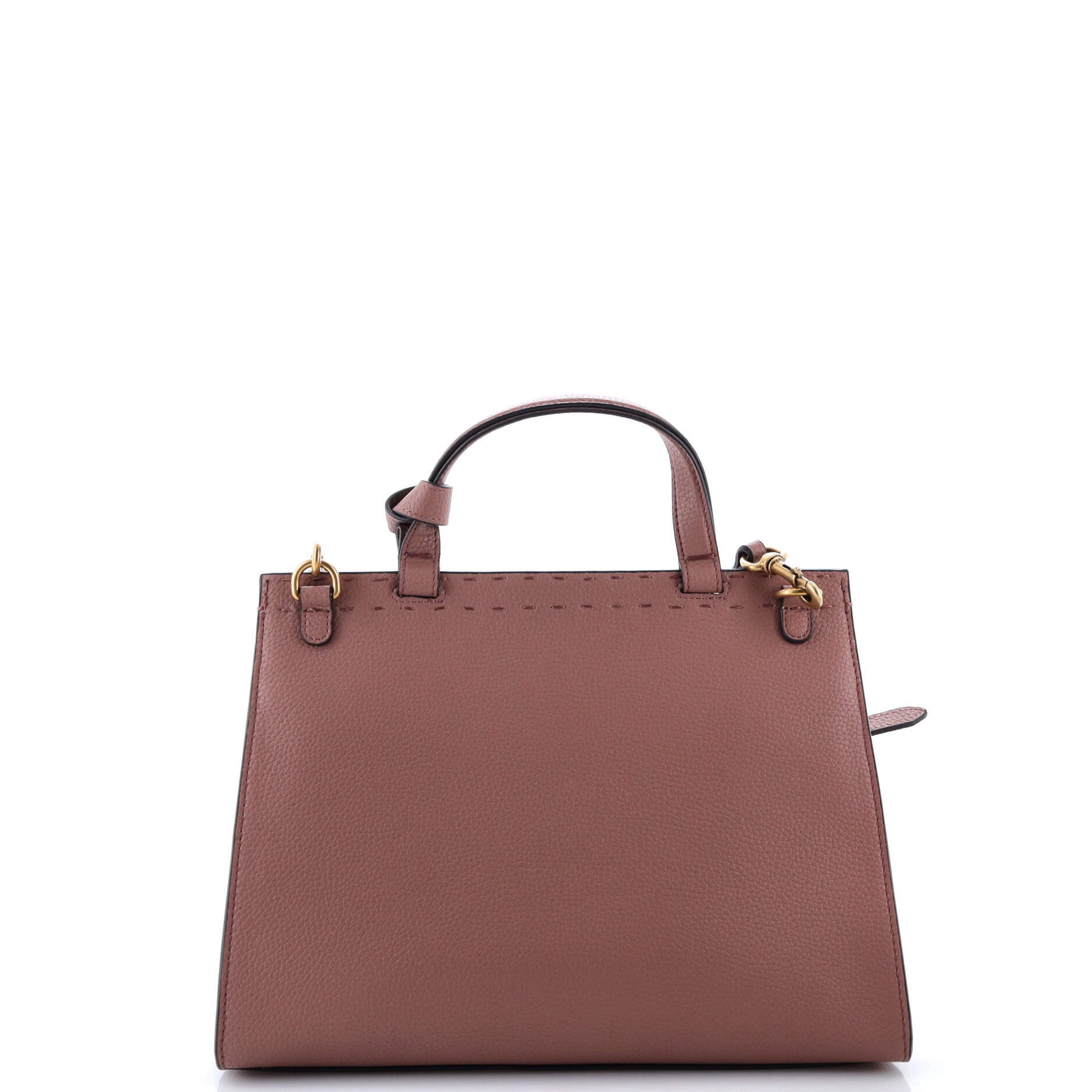 GG Marmont Top Handle Bag Leather Small