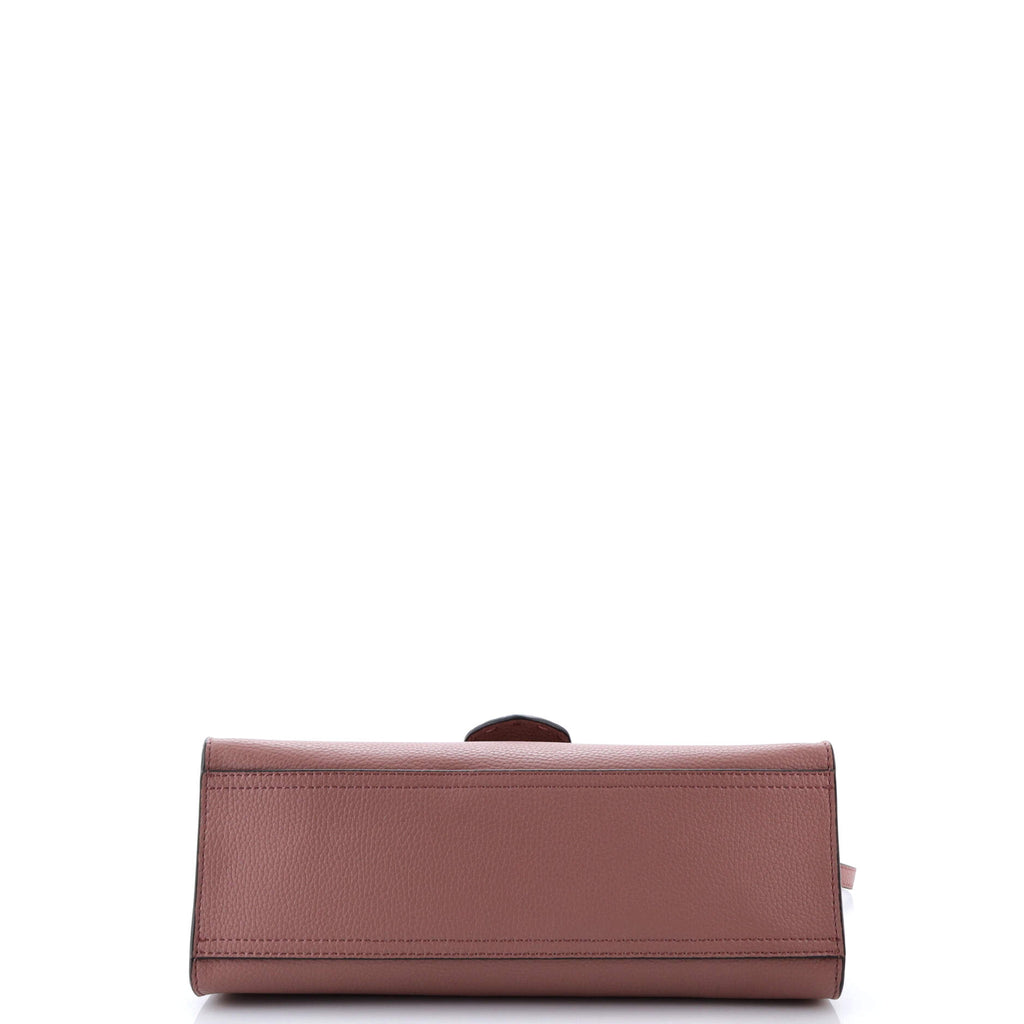 GG Marmont Top Handle Bag Leather Small
