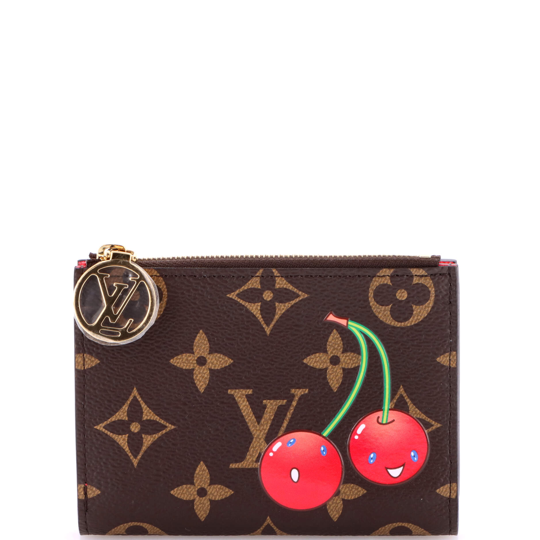 x Takashi Murakami Lisa Wallet Limited Edition Monogram Cerises