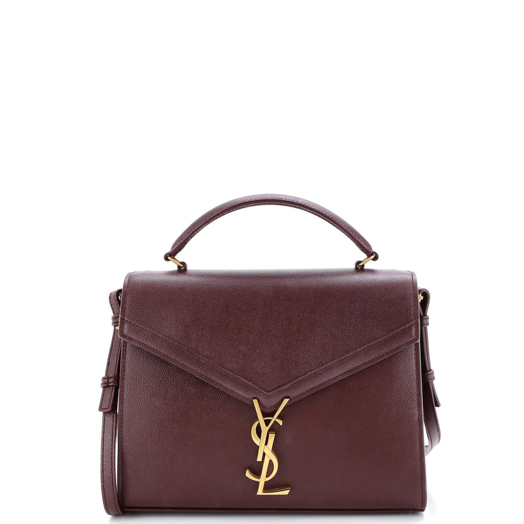 Cassandra Top Handle Bag Leather Medium