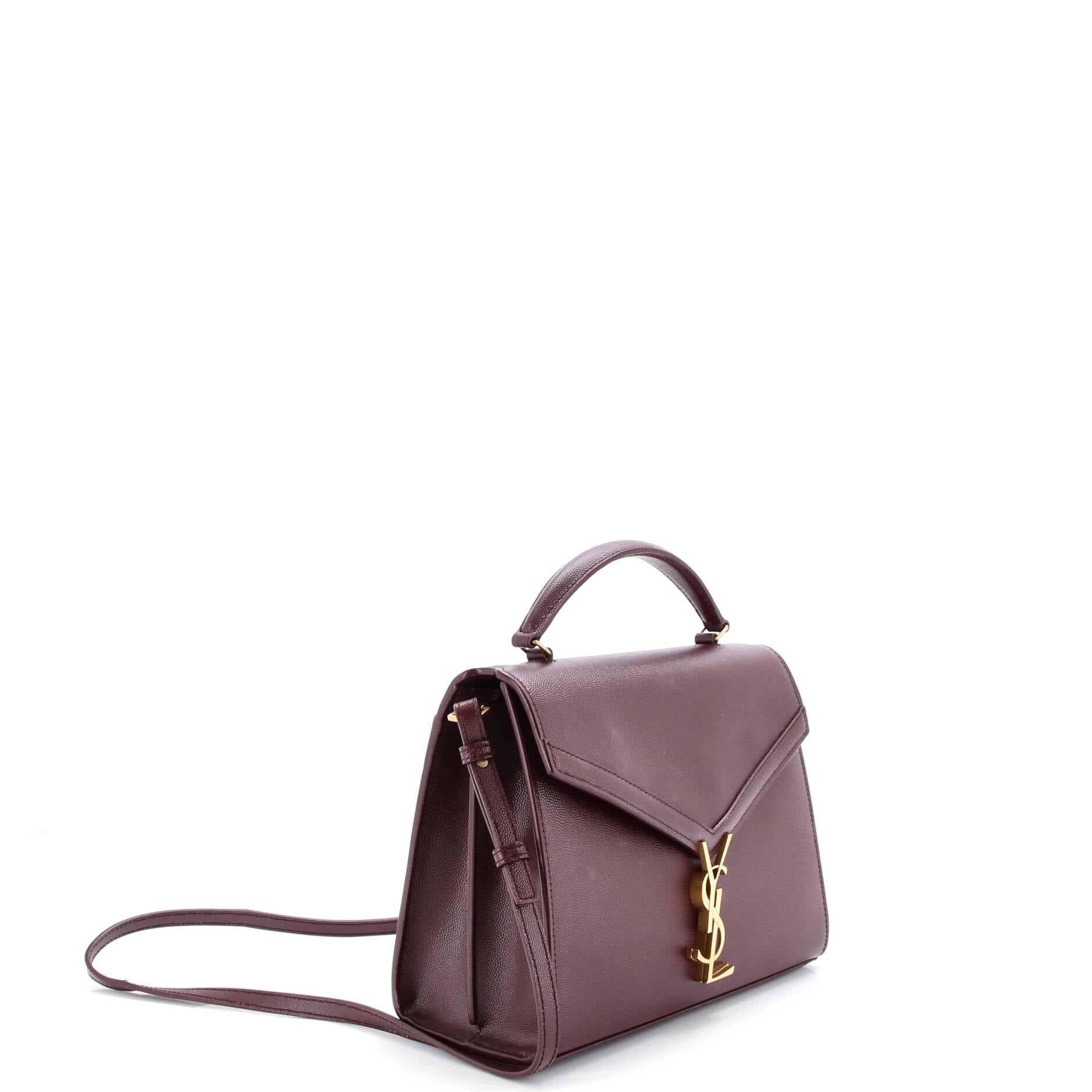 Cassandra Top Handle Bag Leather Medium