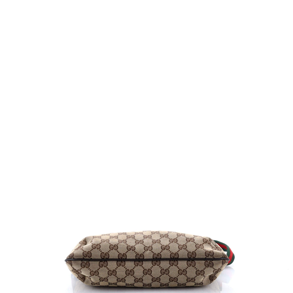 Web Strap Messenger Bag GG Canvas Small