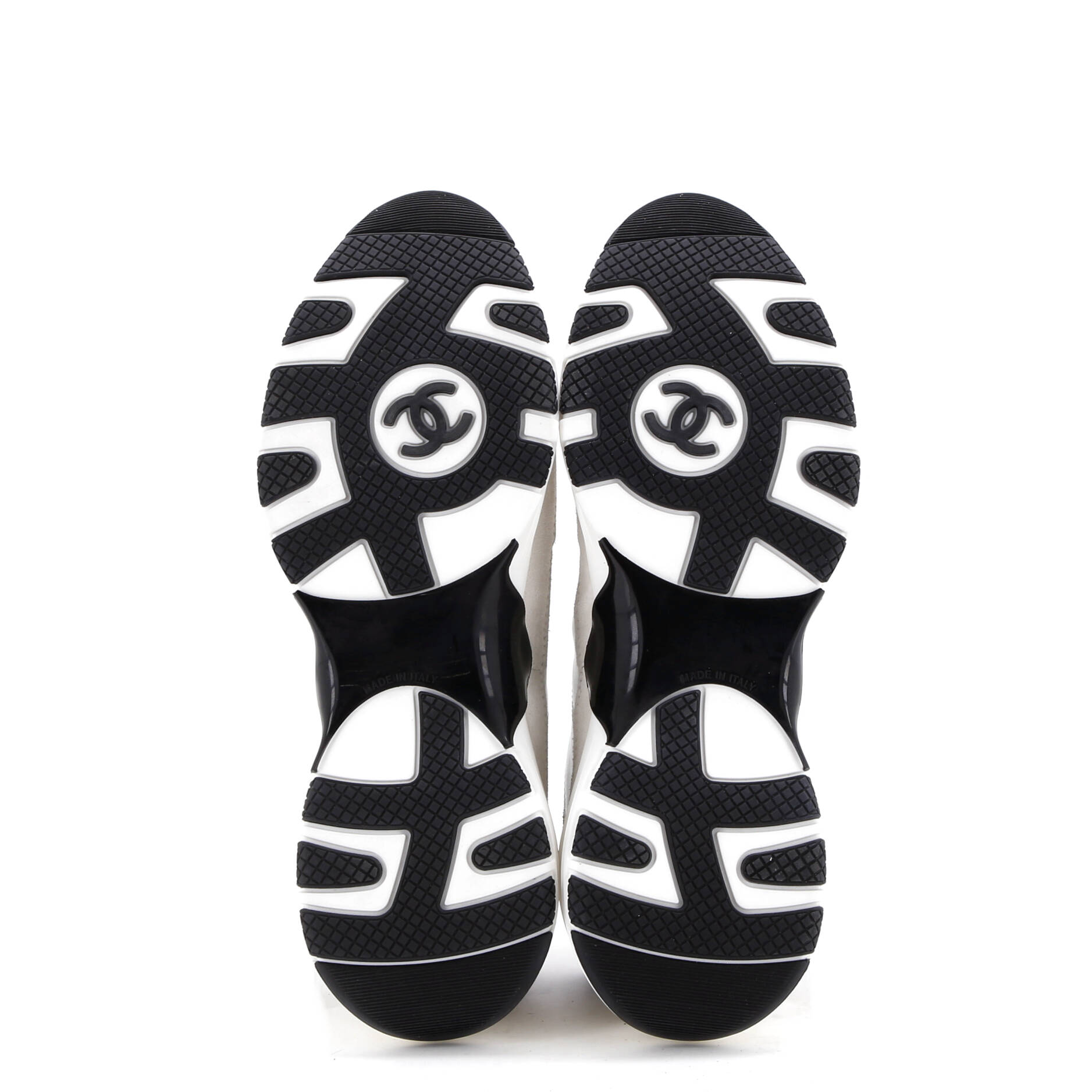 Women's CC Low-Top Sneakers Leather and Mesh