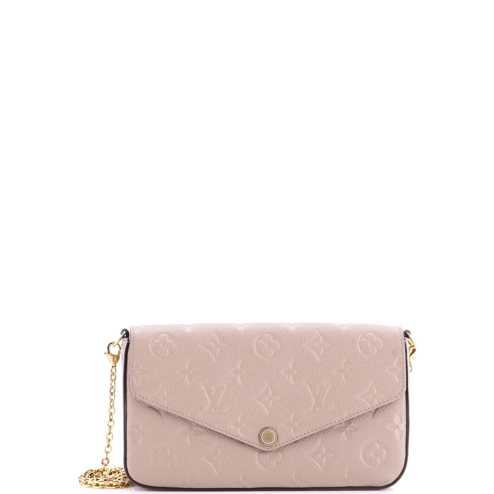 Felicie Pochette Monogram Empreinte Leather