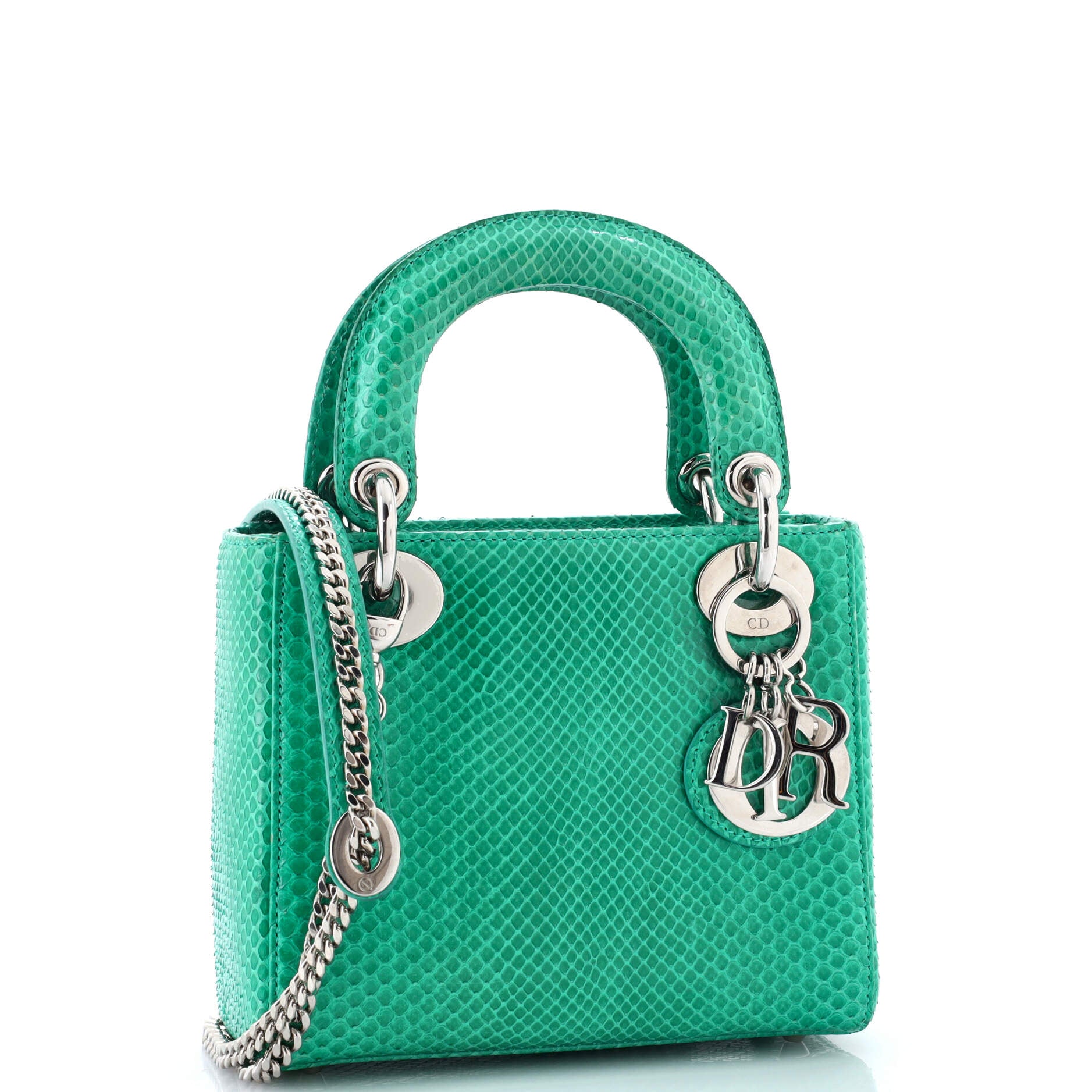 Lady Dior Chain Bag Python Mini