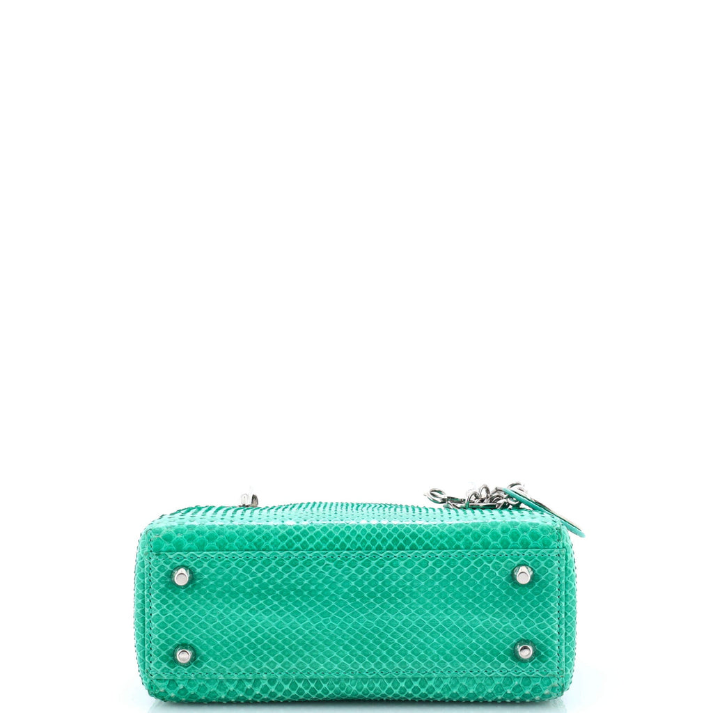 Lady Dior Chain Bag Python Mini