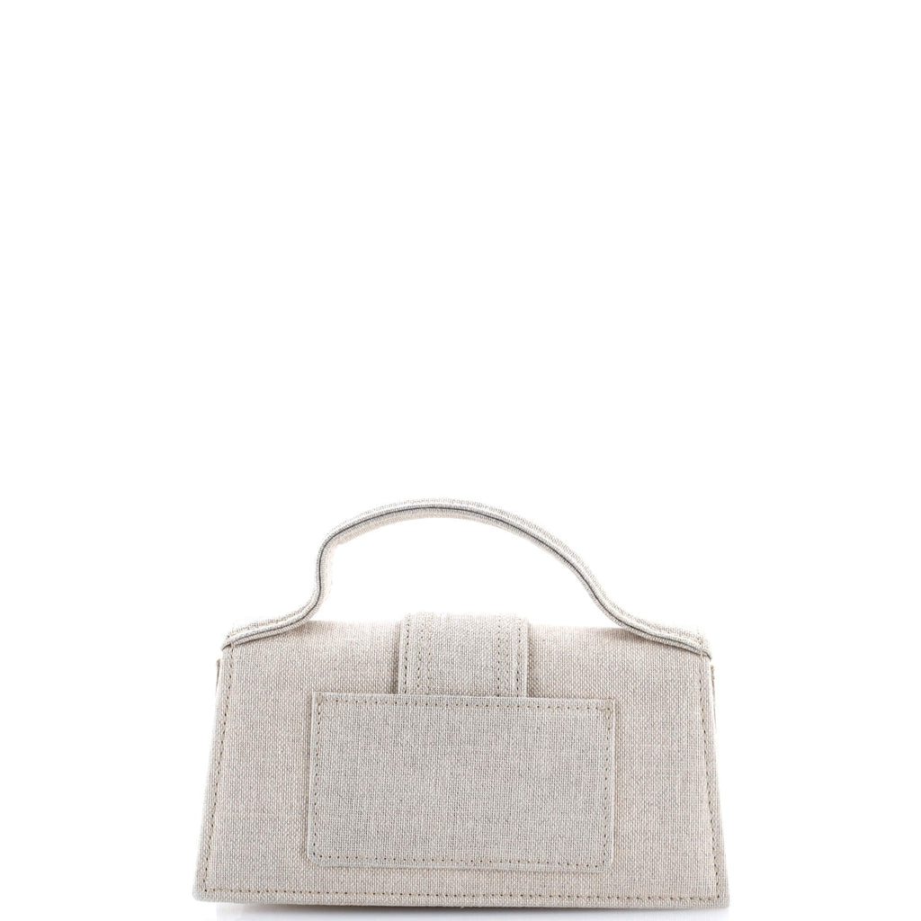 Le Bambino Top Handle Flap Bag Canvas